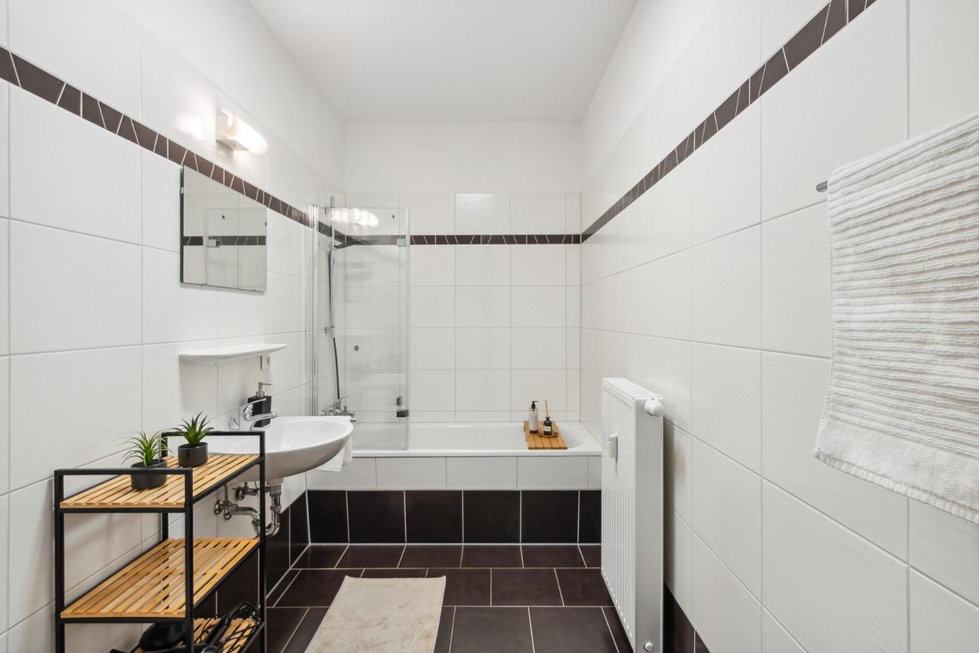 Homespace - Magdeburg - Gemuetliches Apartment Mit Balkon 외부 사진