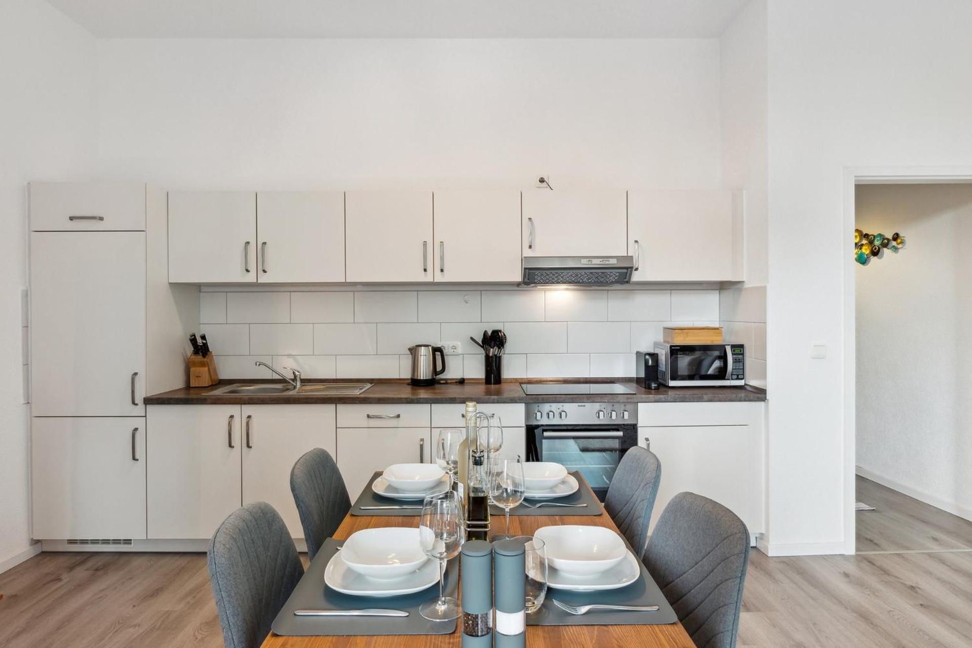 Homespace - Magdeburg - Gemuetliches Apartment Mit Balkon 외부 사진